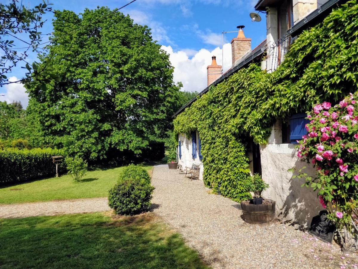 Traditional Longere Farmhouse At La Fortinerie Mouliherne Zewnętrze zdjęcie